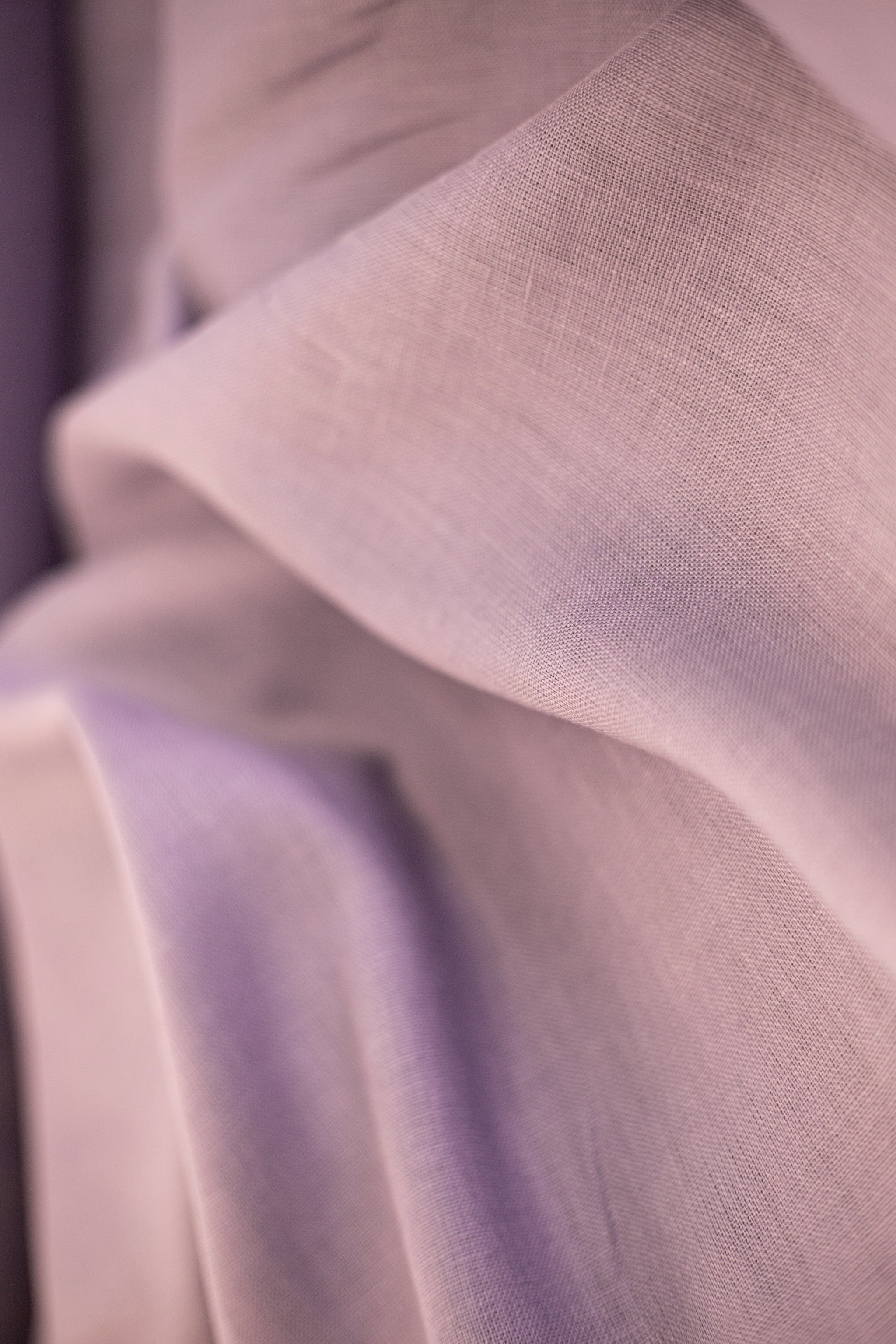 Lilac || Linen Fabric