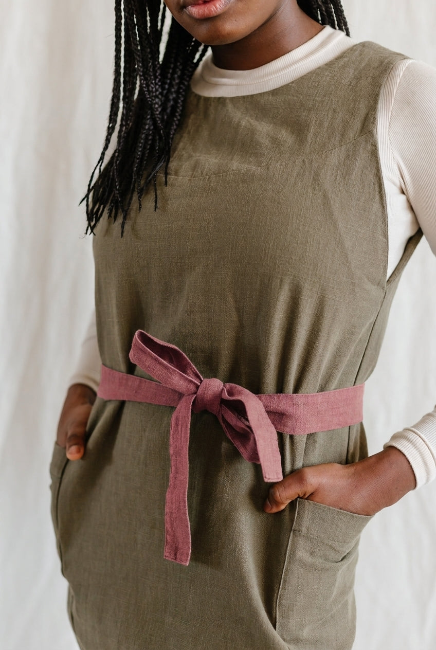 Linen Belt - cedarandvine