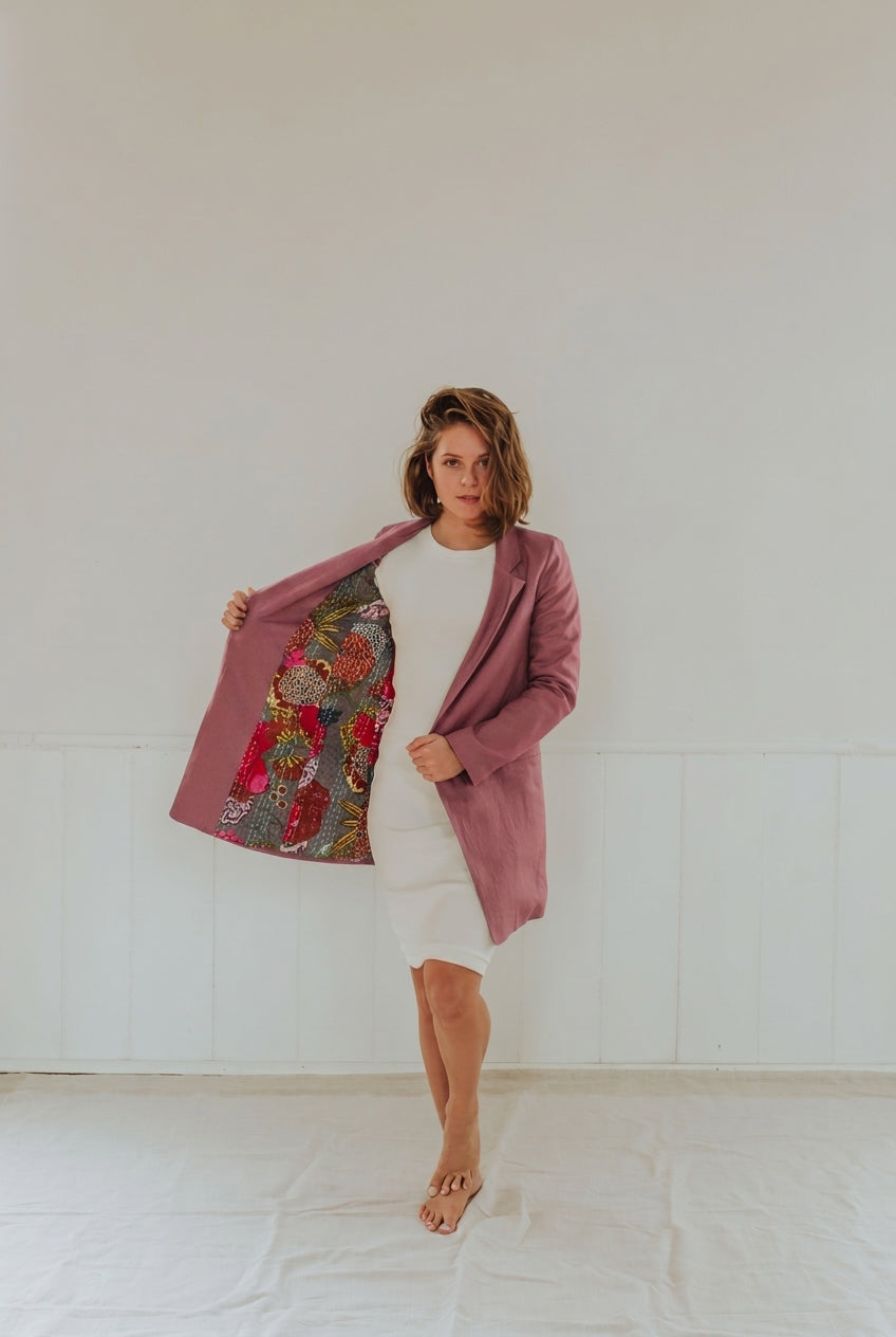 Linen Blazer - cedarandvine