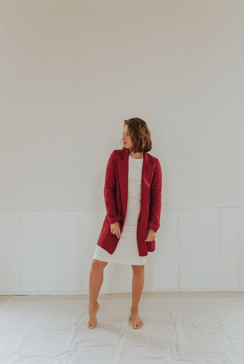 Linen Blazer - cedarandvine