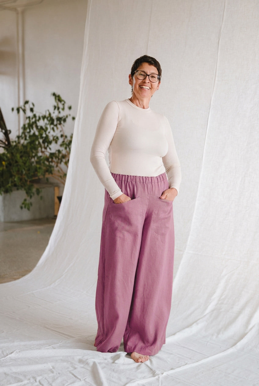Linen Culotte - cedarandvine