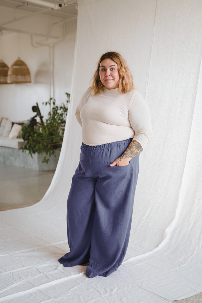 Linen Culotte - cedarandvine