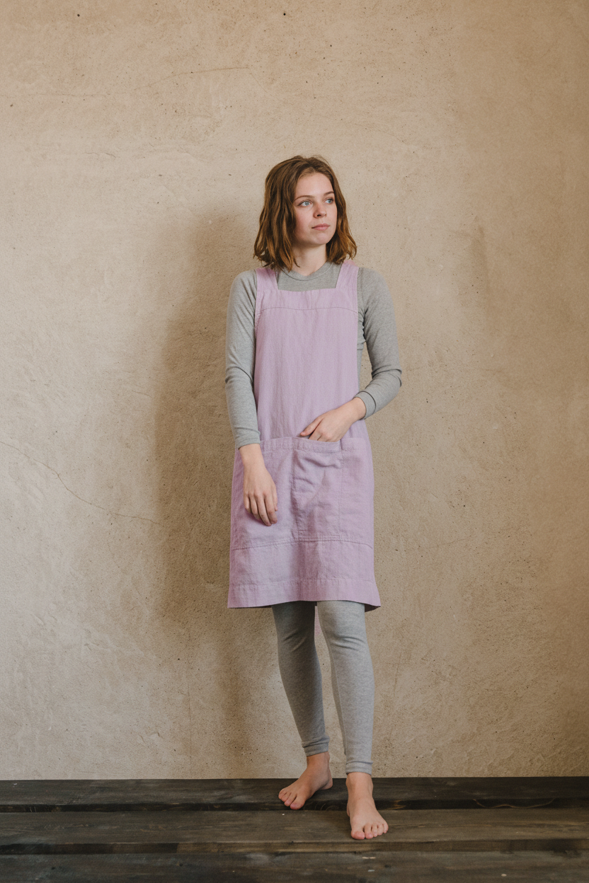 Linen Utility Apron - cedarandvine