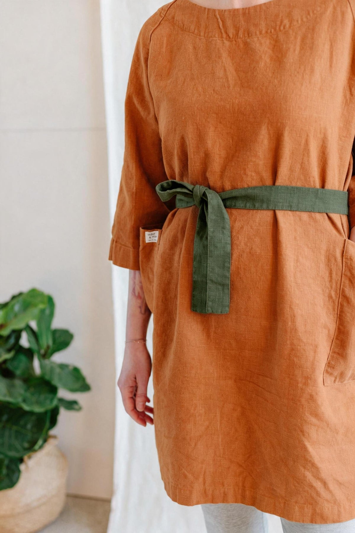 Linen Belt - cedarandvine
