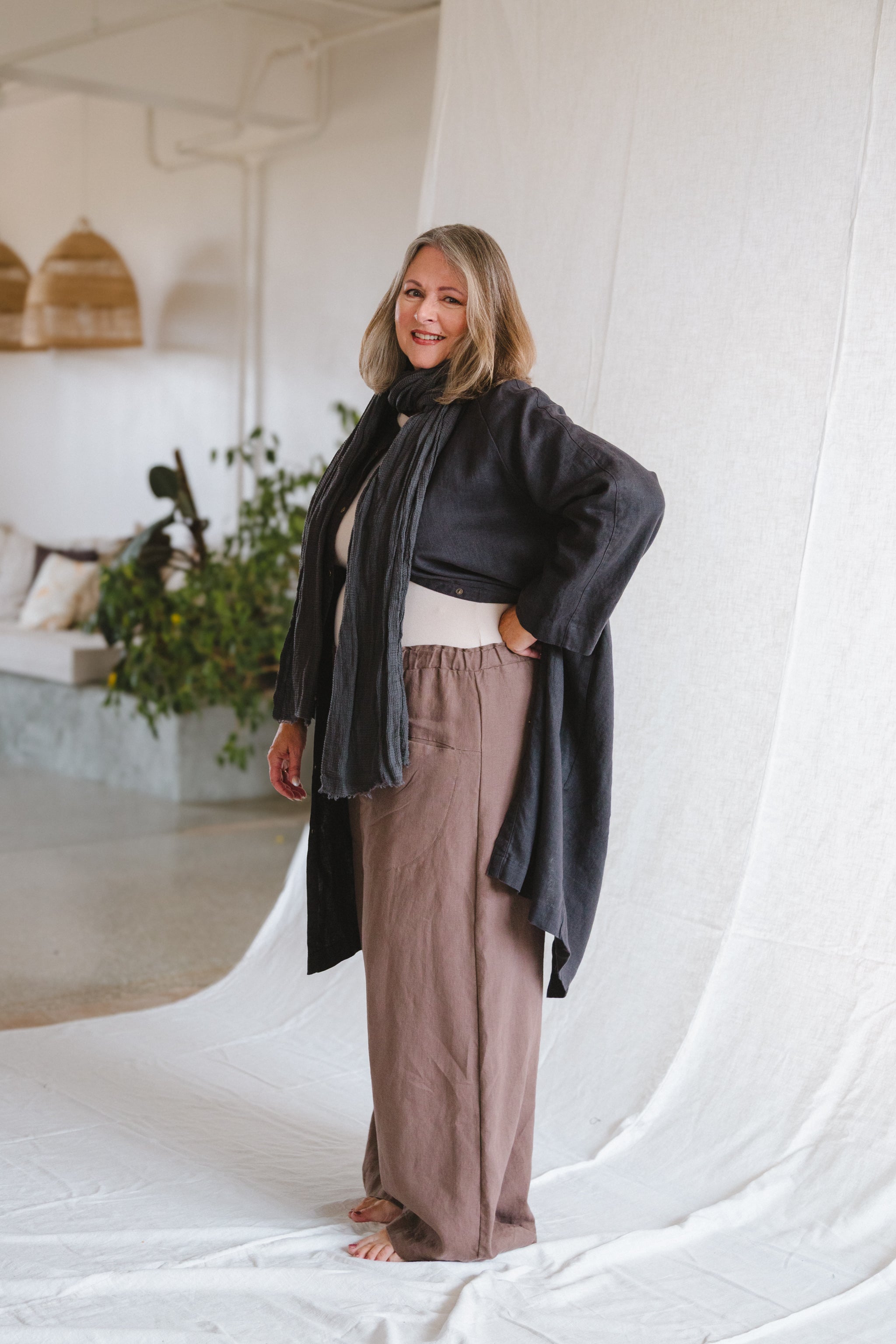 Linen Culotte