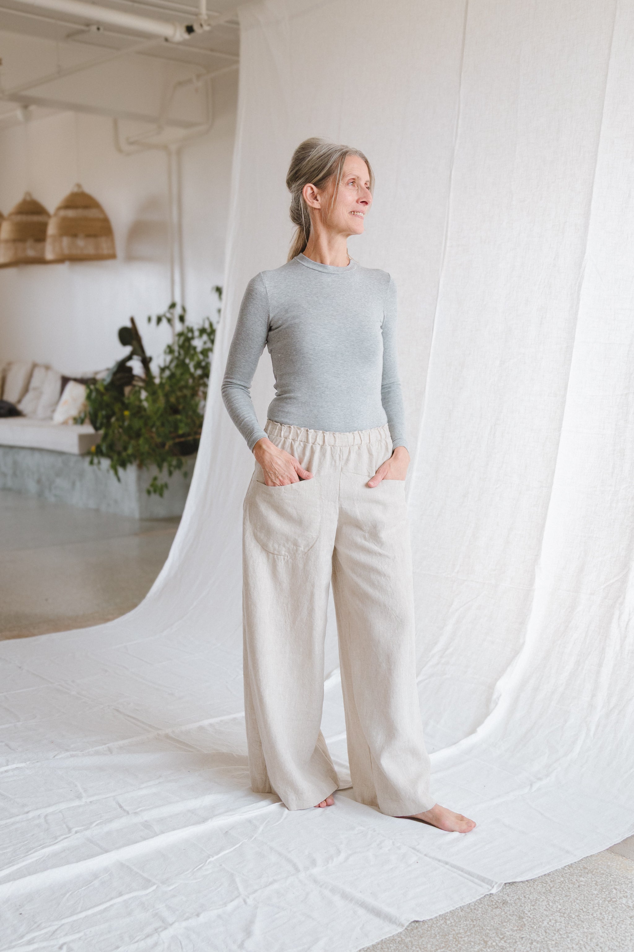 Linen Culotte