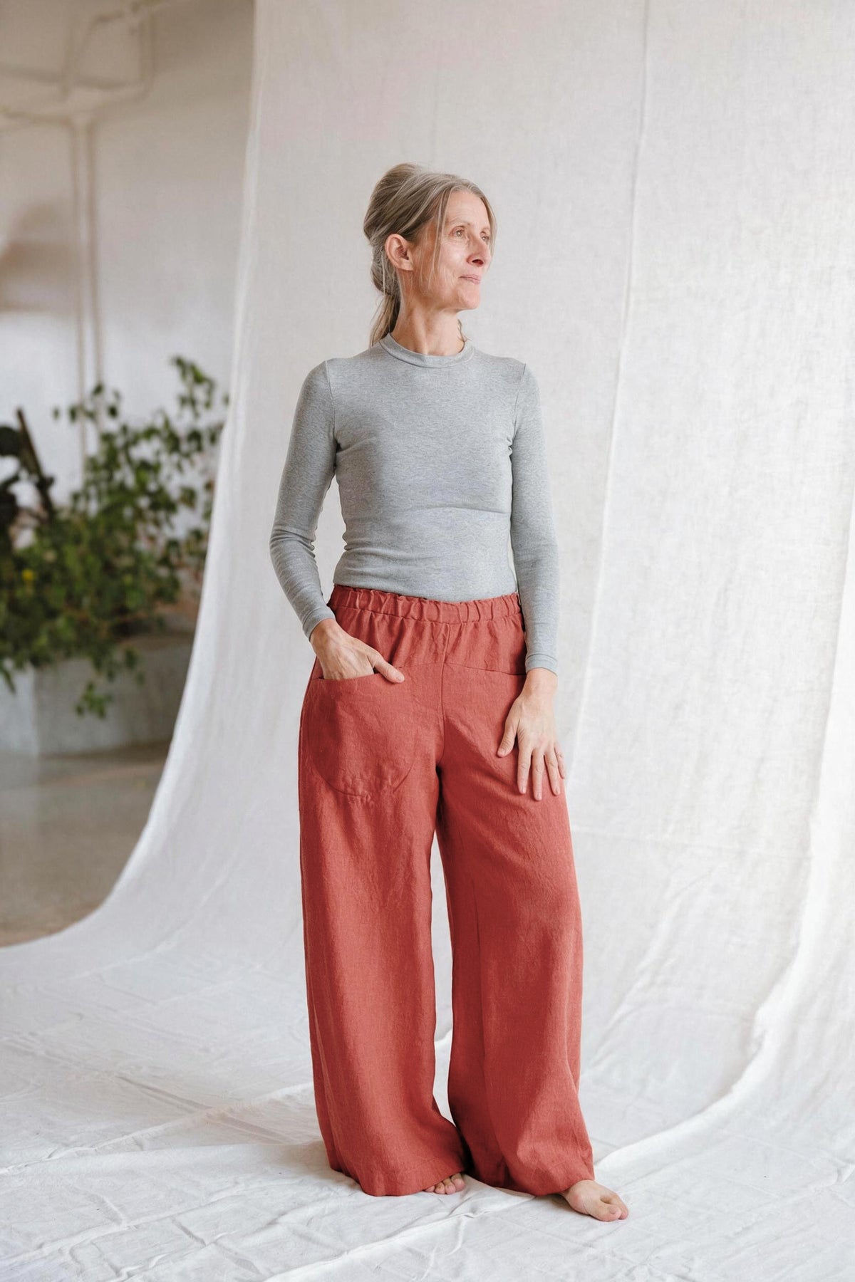 Linen Culotte