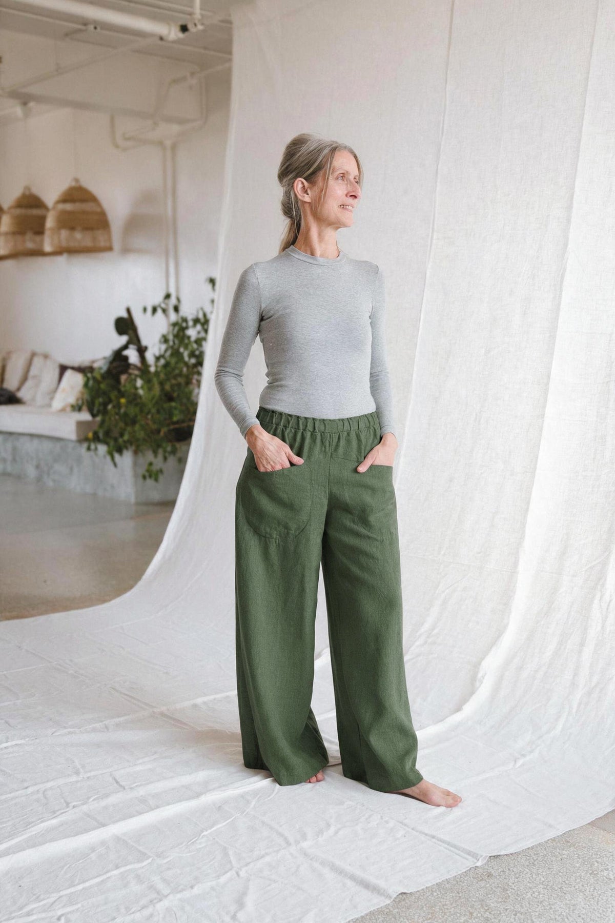 Linen Culotte