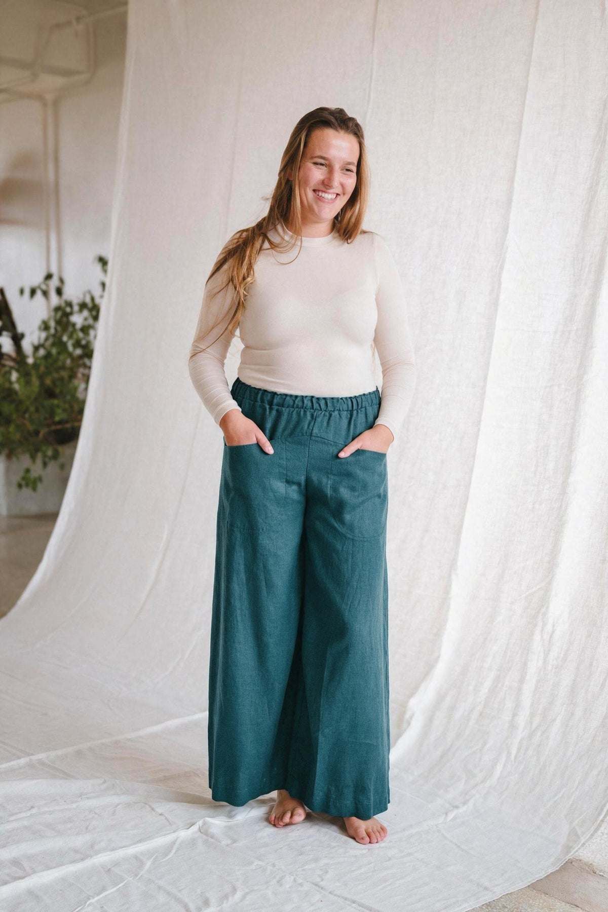 Linen Culotte