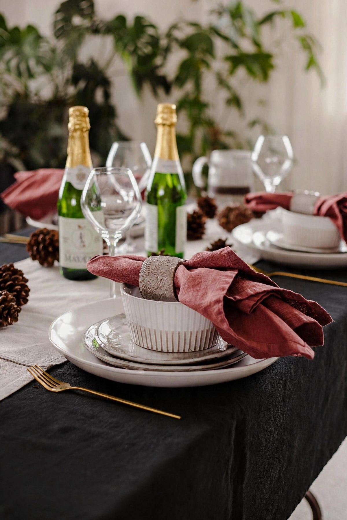 Linen Tablecloth - cedarandvine