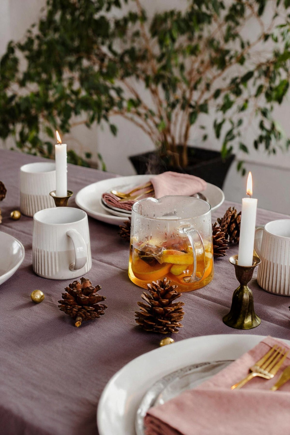 Linen Tablecloth - cedarandvine