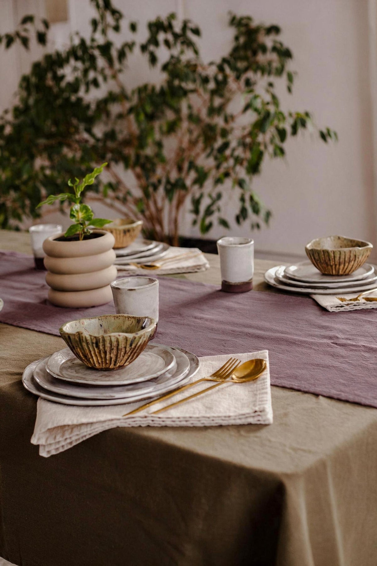 Linen Table Runner