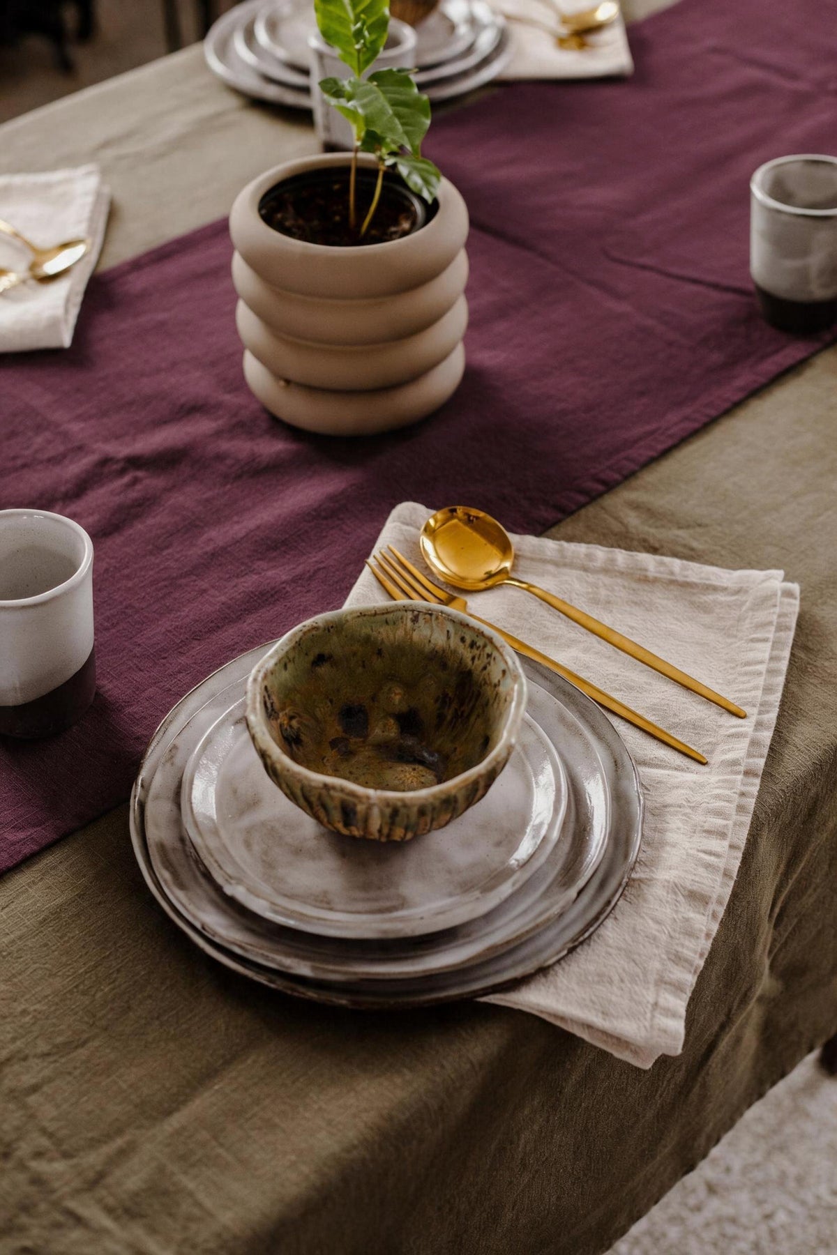 Linen Table Runner