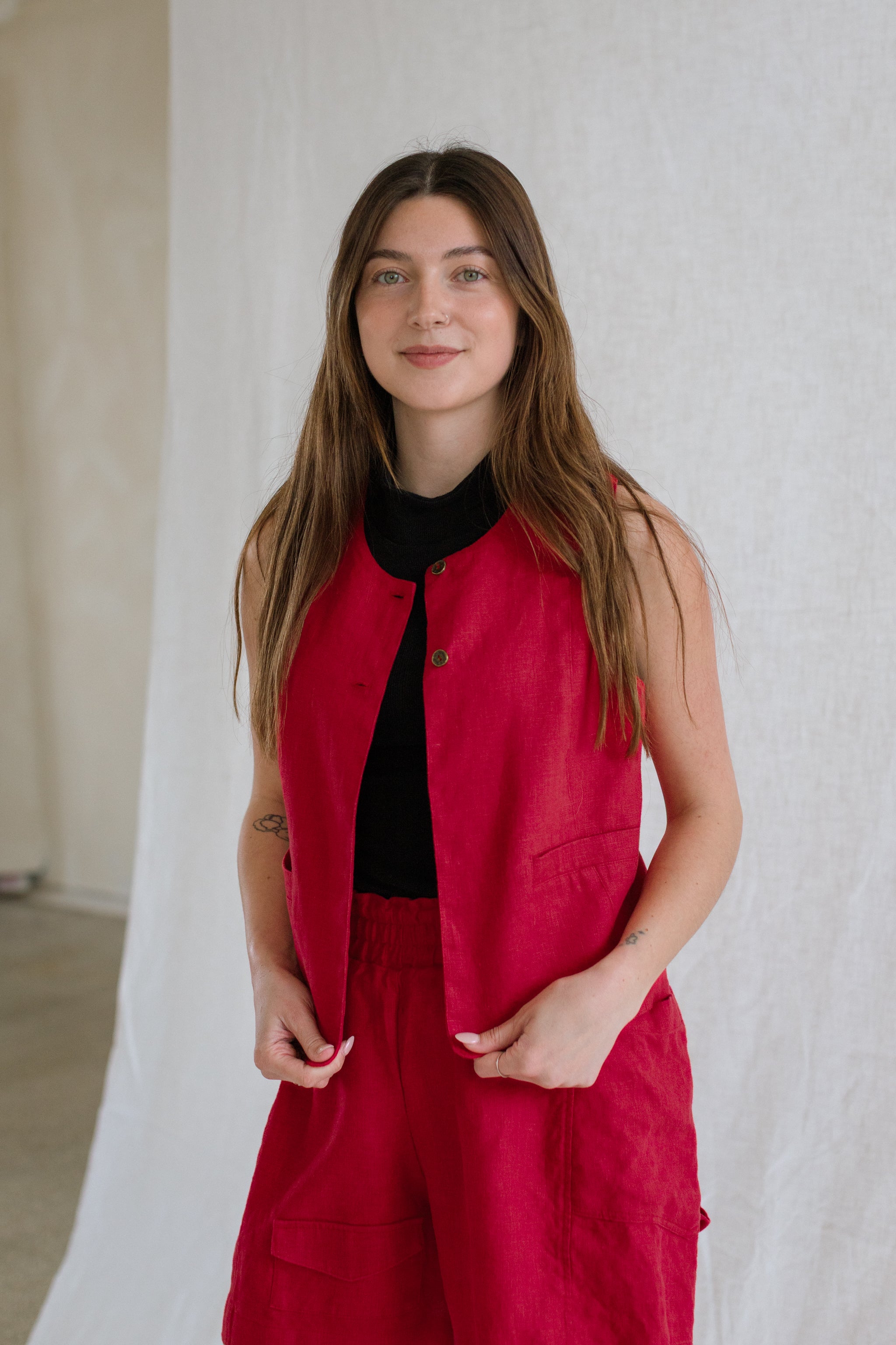 Poise Vest (Ready-To-Ship) - cedarandvine