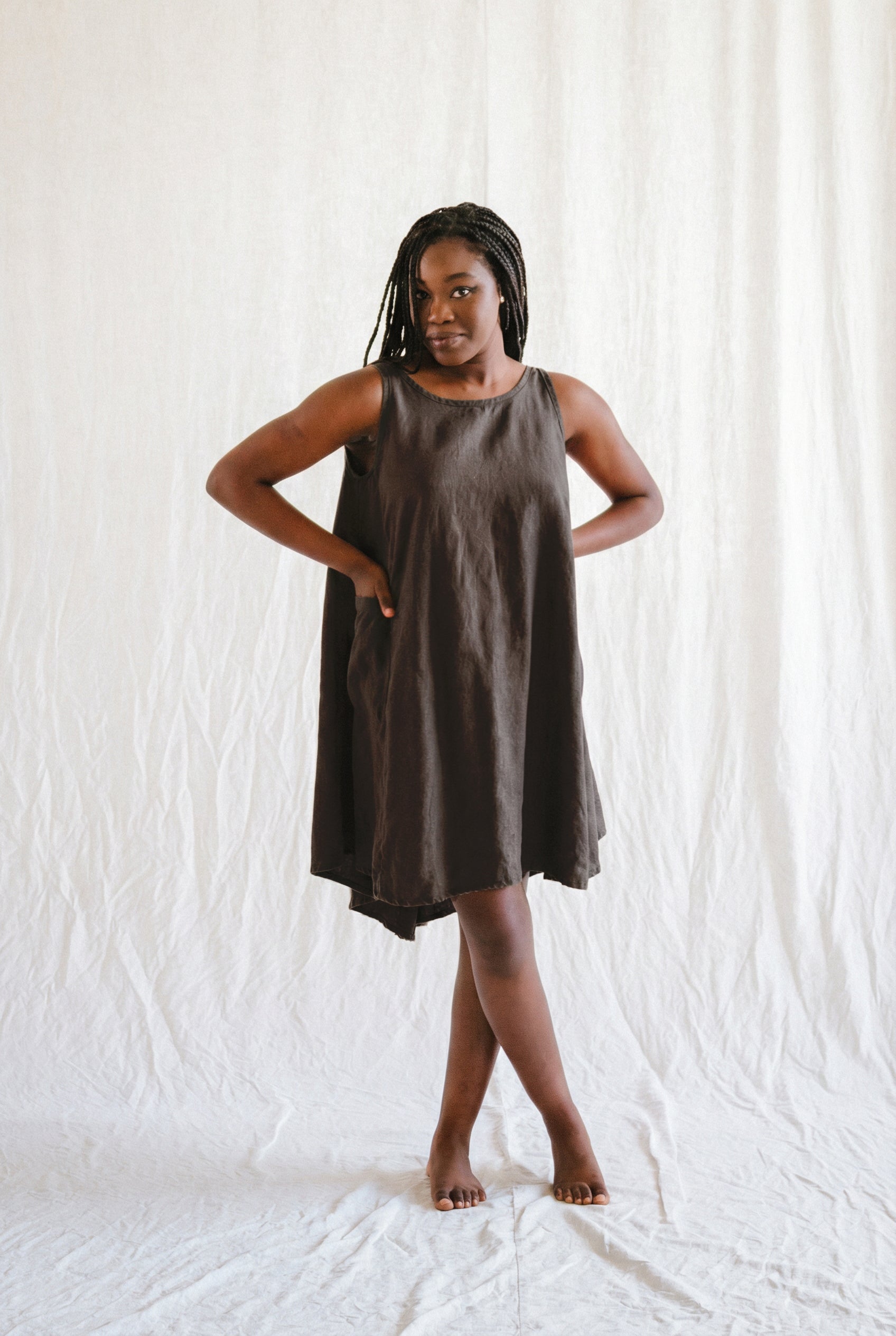 店舗や値段 CASSIE TRAPEZE DRESS