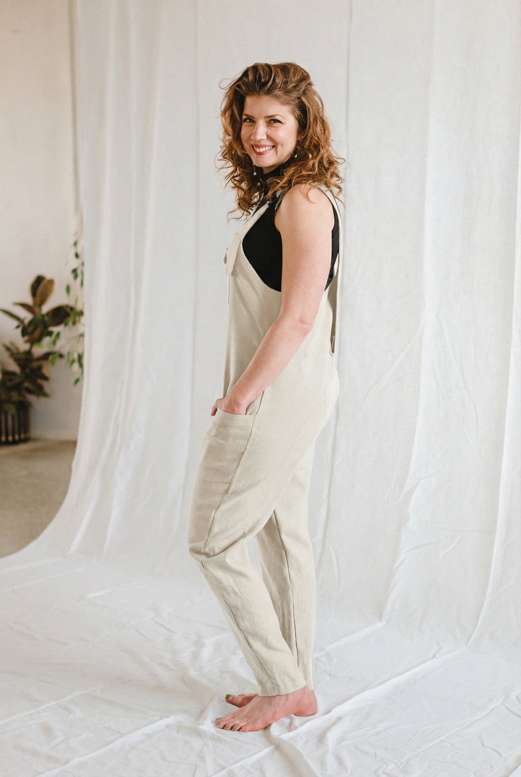 Cross-Back Dungaree (Version 2) - cedarandvine