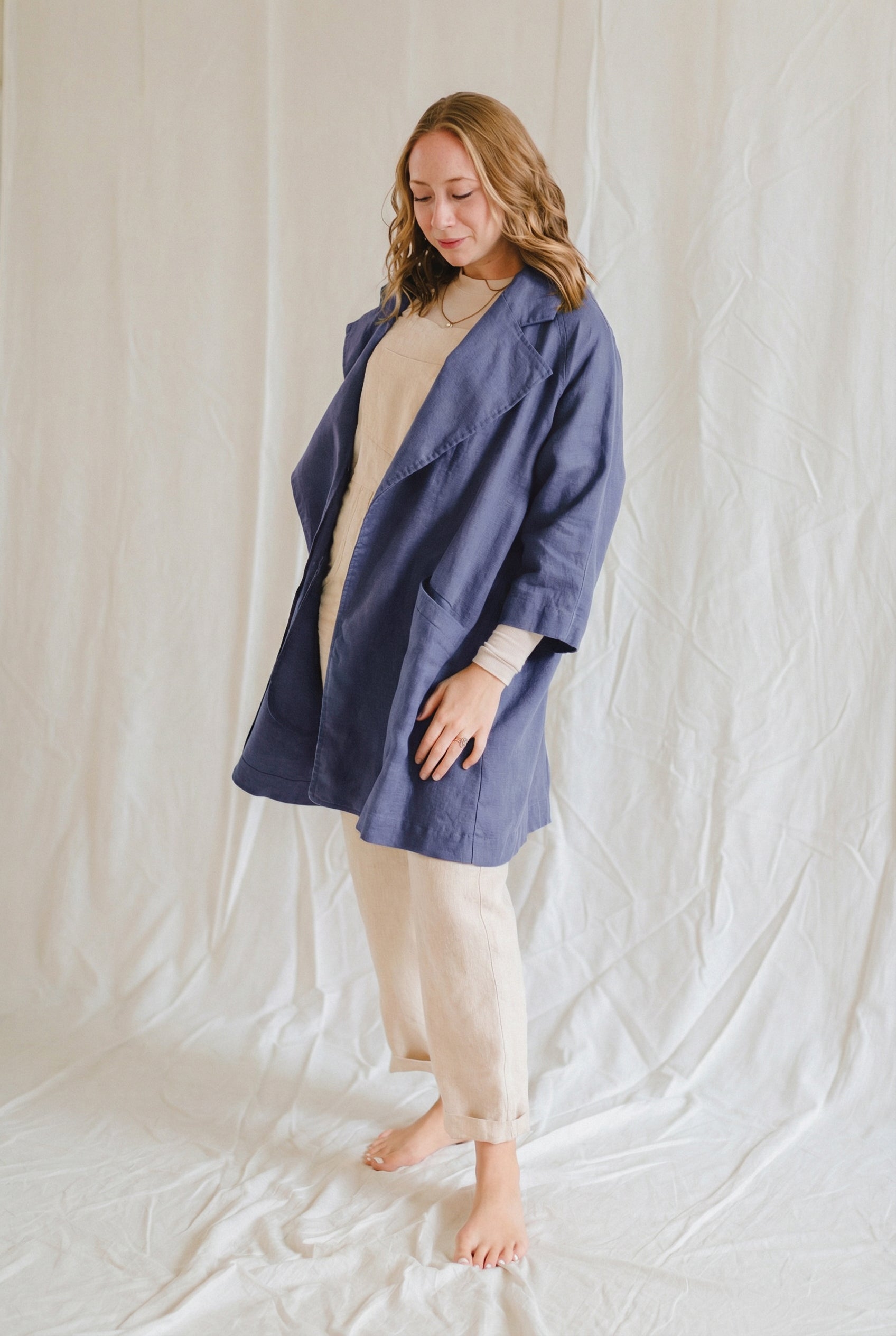 WINTER SAMPLE SALE || Vienna Jacket | Midnight | Flawed OS - cedarandvine