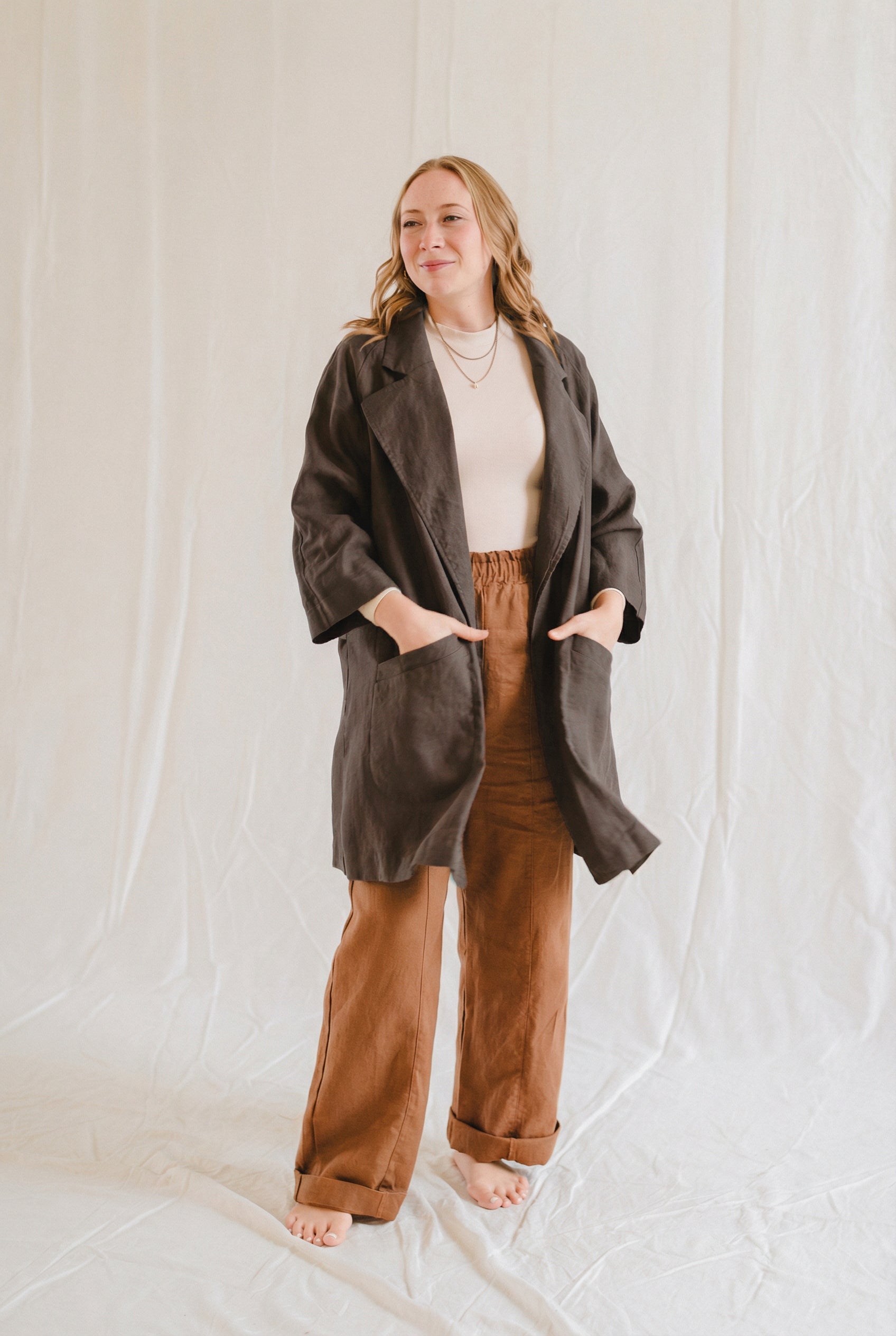 WINTER SAMPLE SALE || Vienna Jacket | Midnight | Flawed OS - cedarandvine