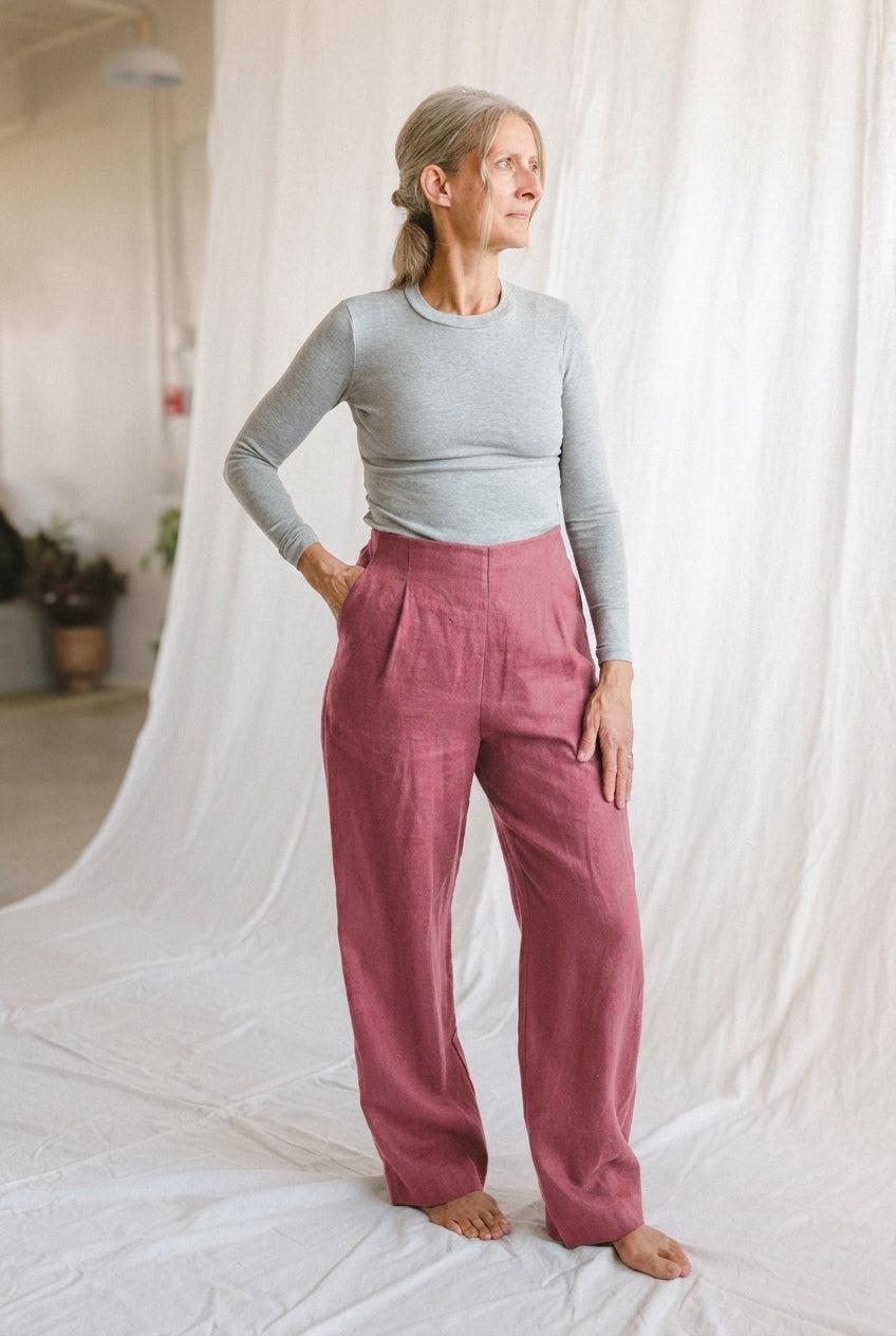 Wide Leg Slack - cedarandvine