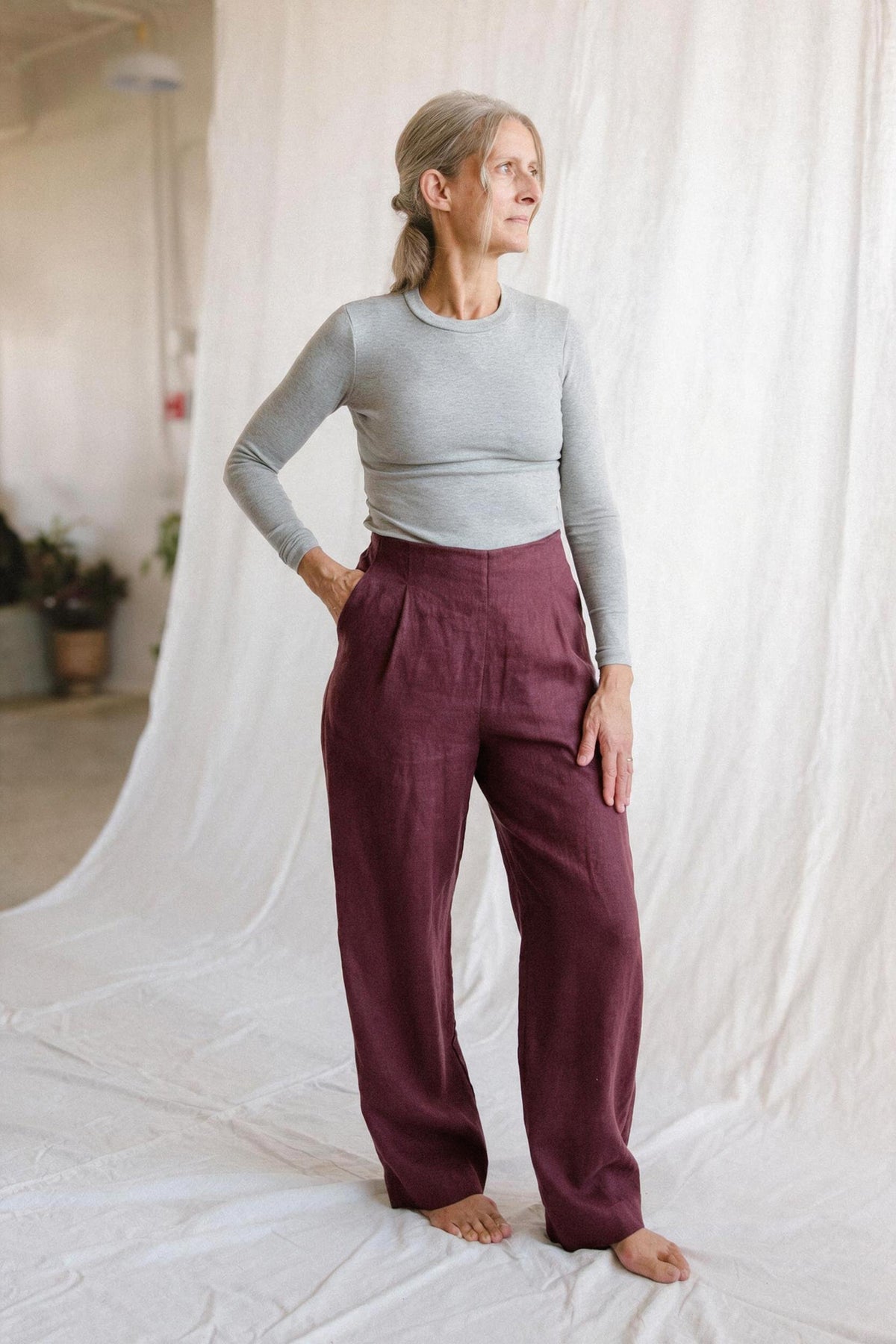 Wide Leg Slack