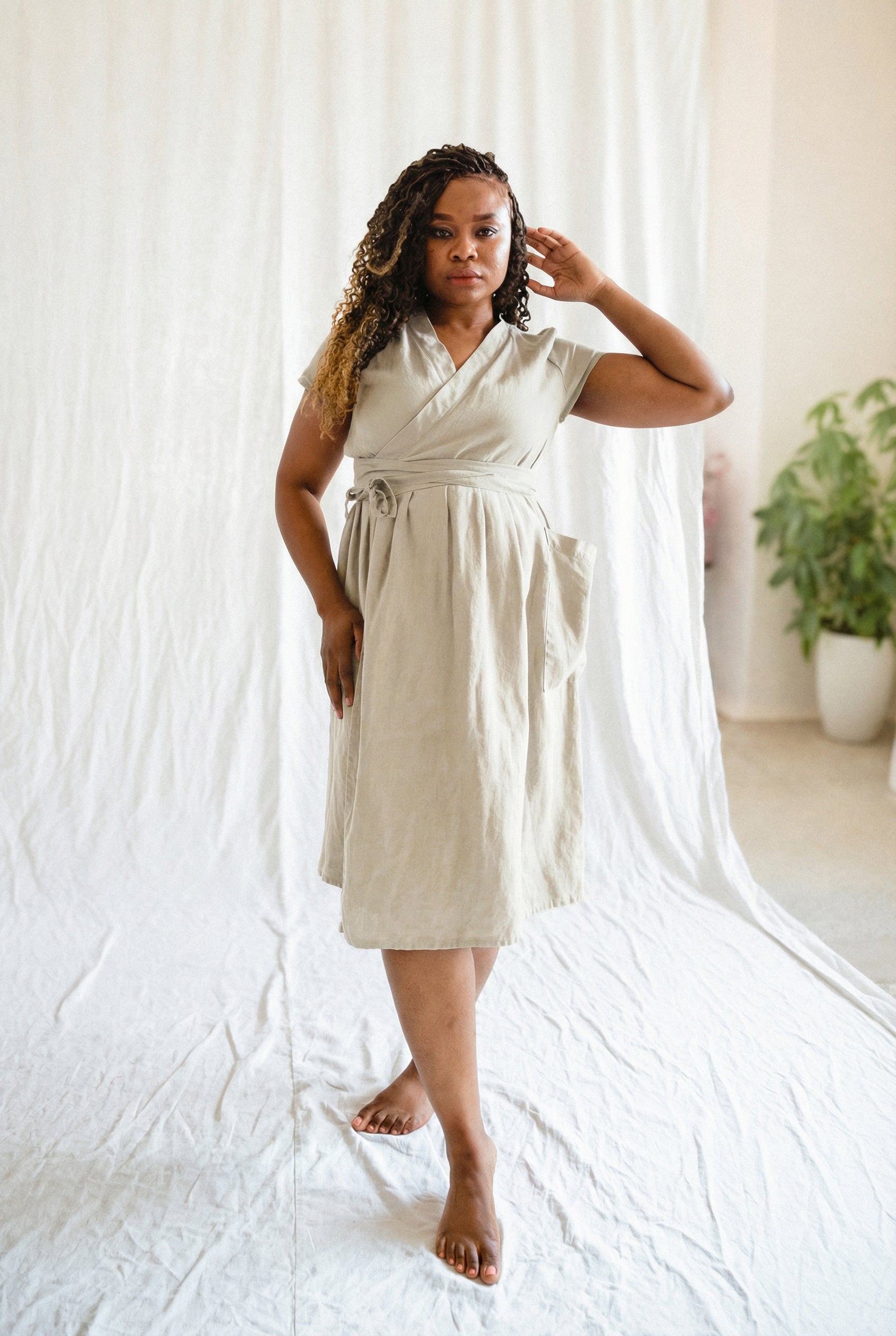 Wrap Dress - cedarandvine