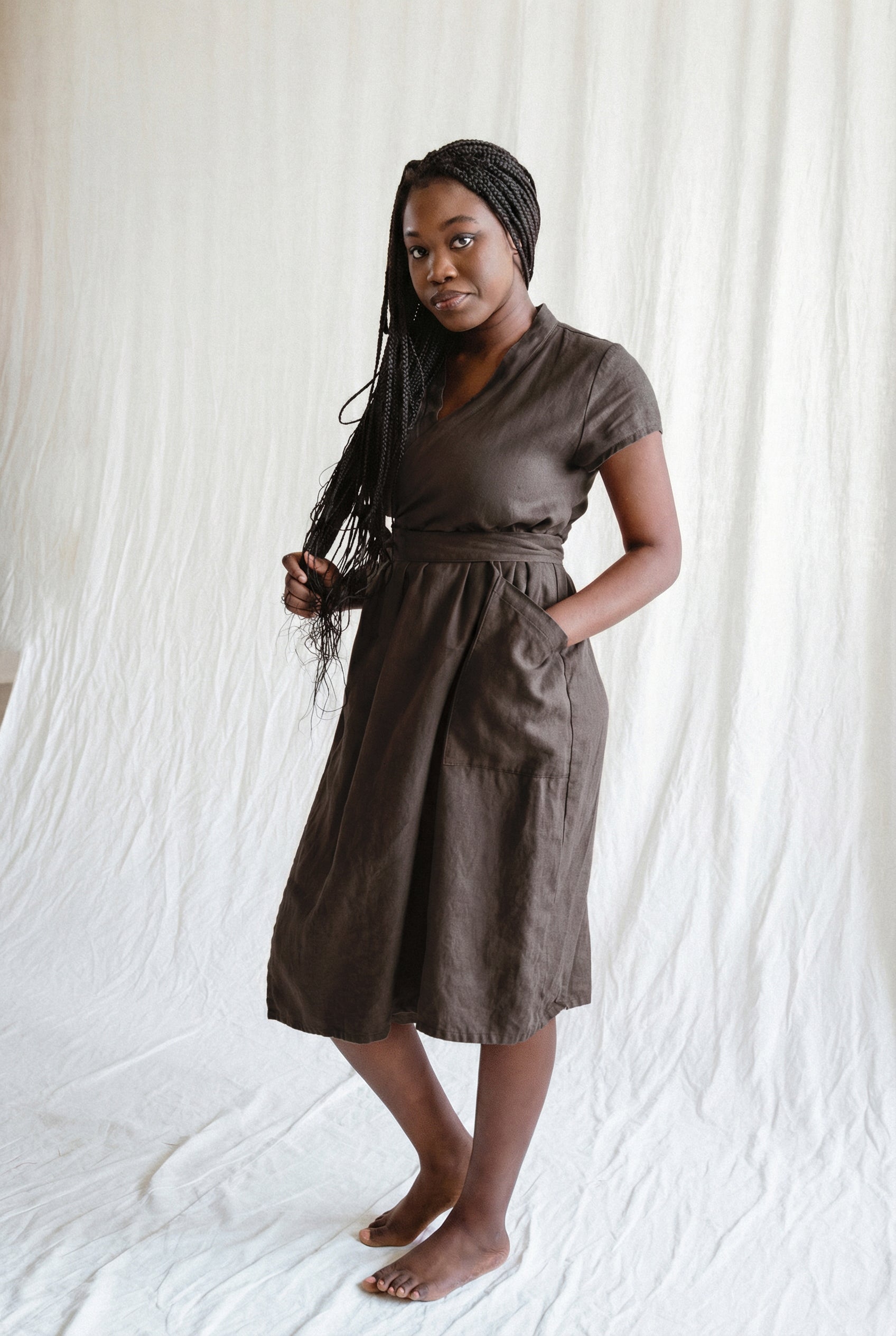 Wrap Dress - cedarandvine