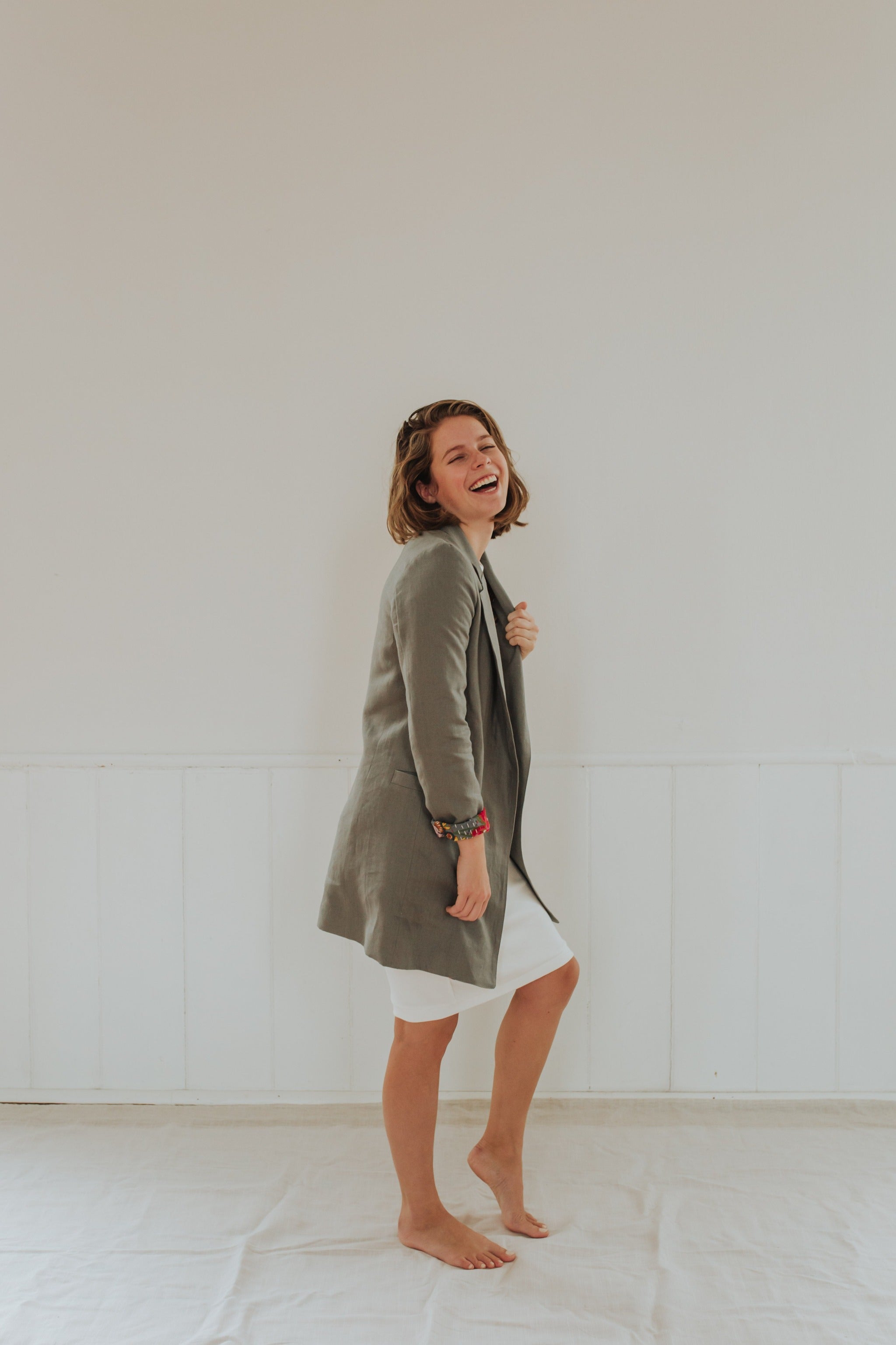 Linen Blazer - cedarandvine