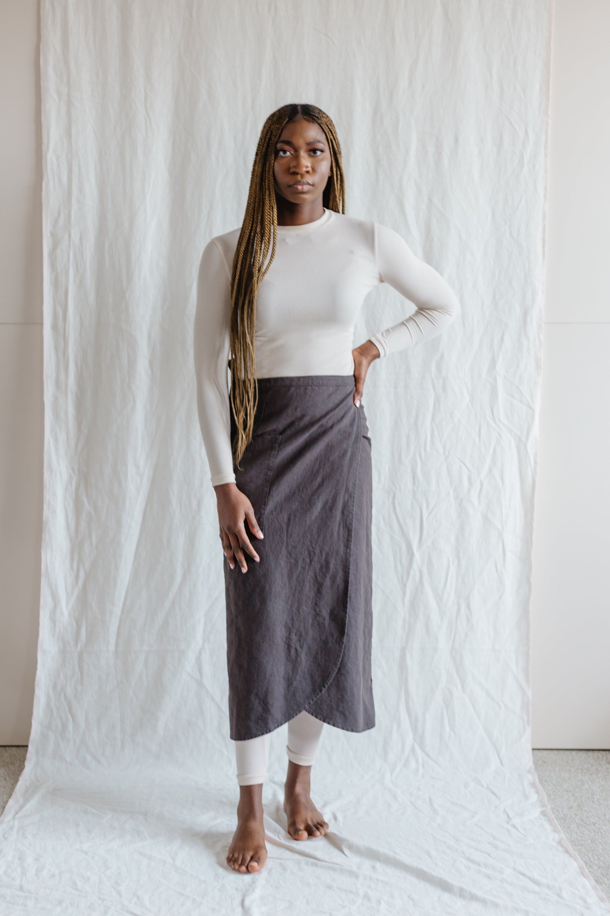 Fun Linen Skirt – Kiri Made
