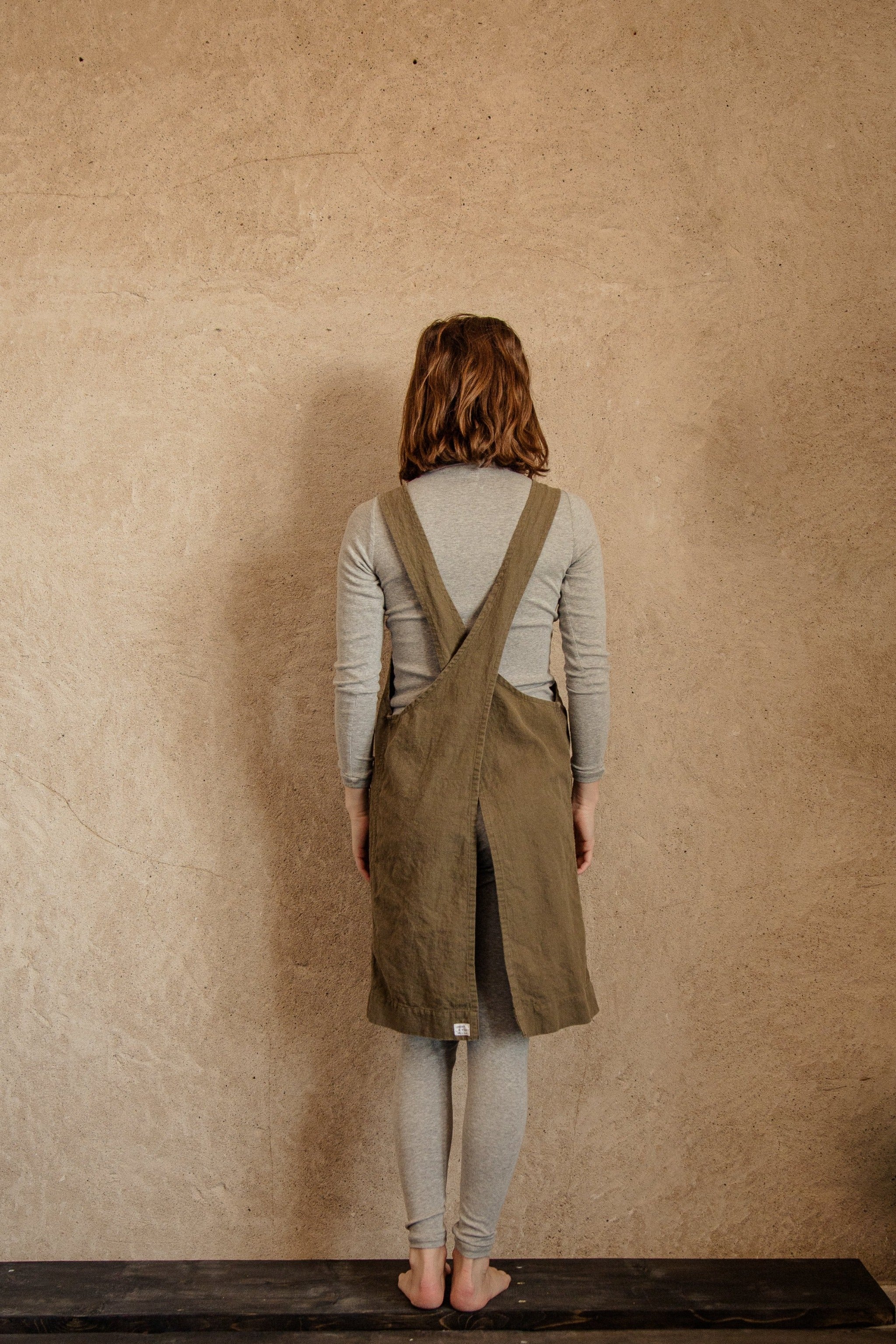 Linen Utility Apron - cedarandvine