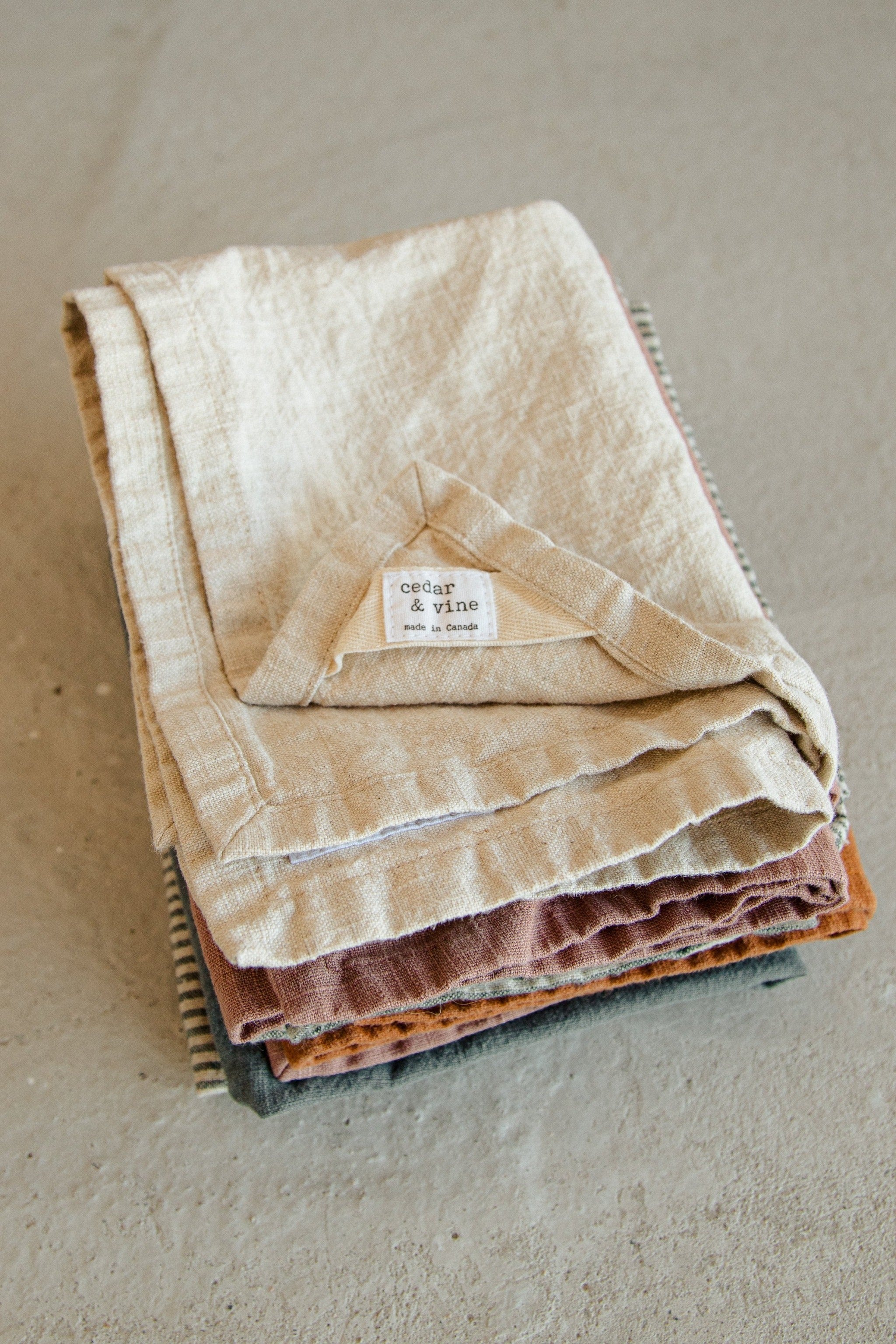 Linen Tea Towel - cedarandvine