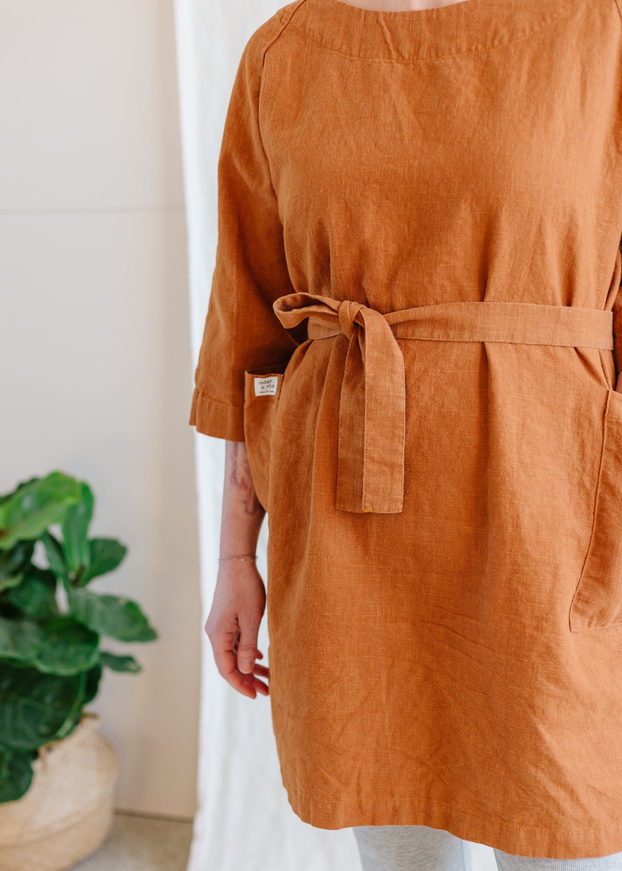 Linen Belt - cedarandvine