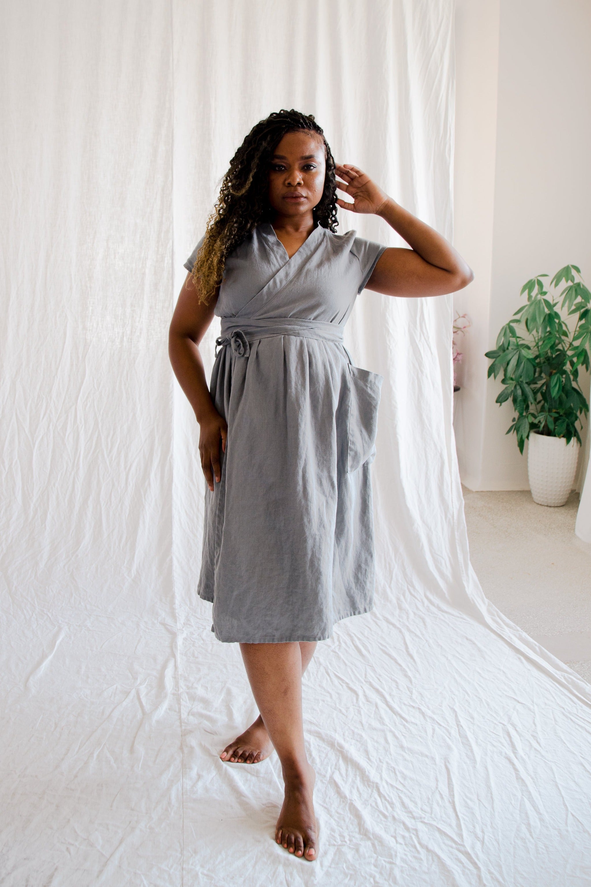 Wrap Dress - cedarandvine