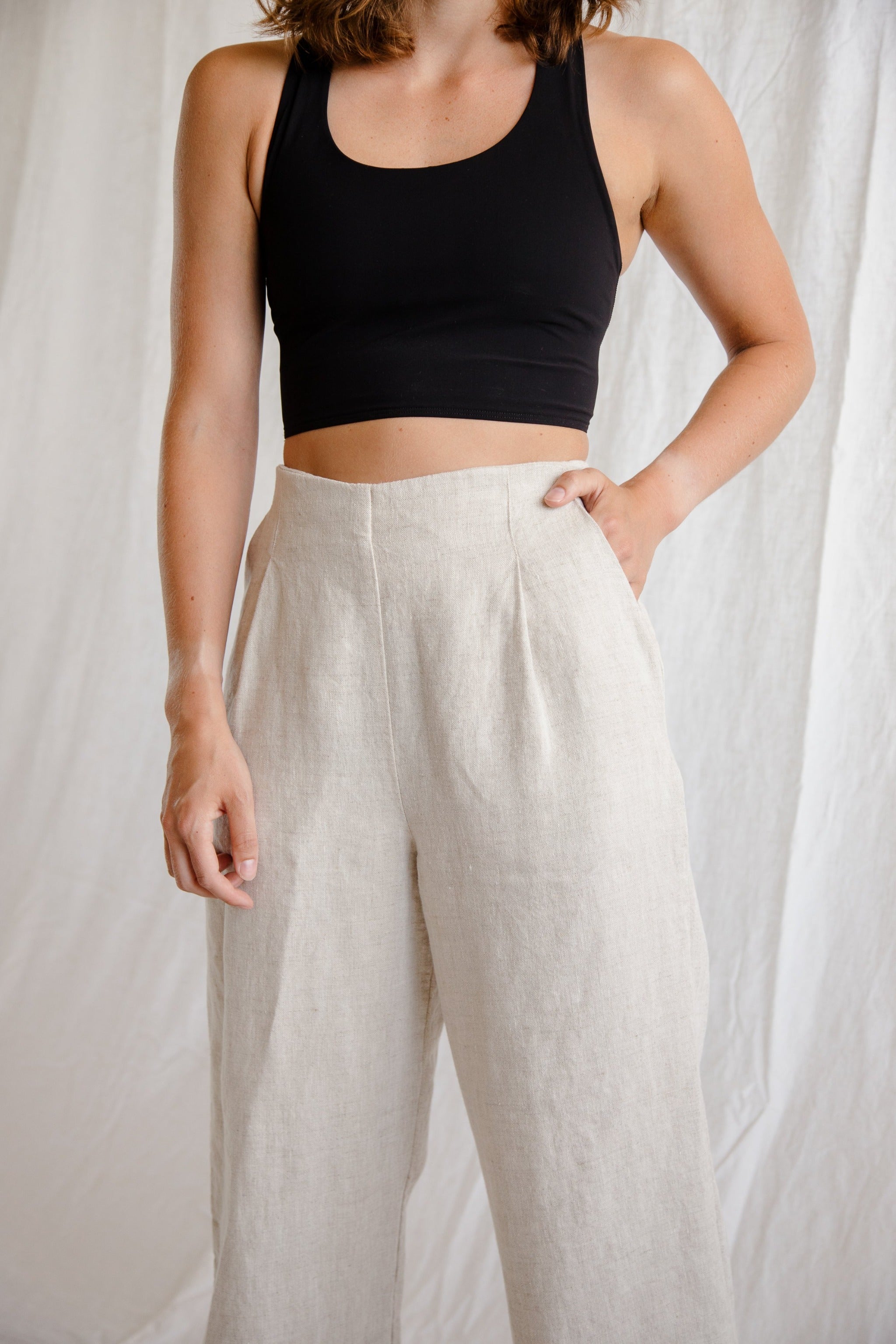 Wide Leg Slack - cedarandvine