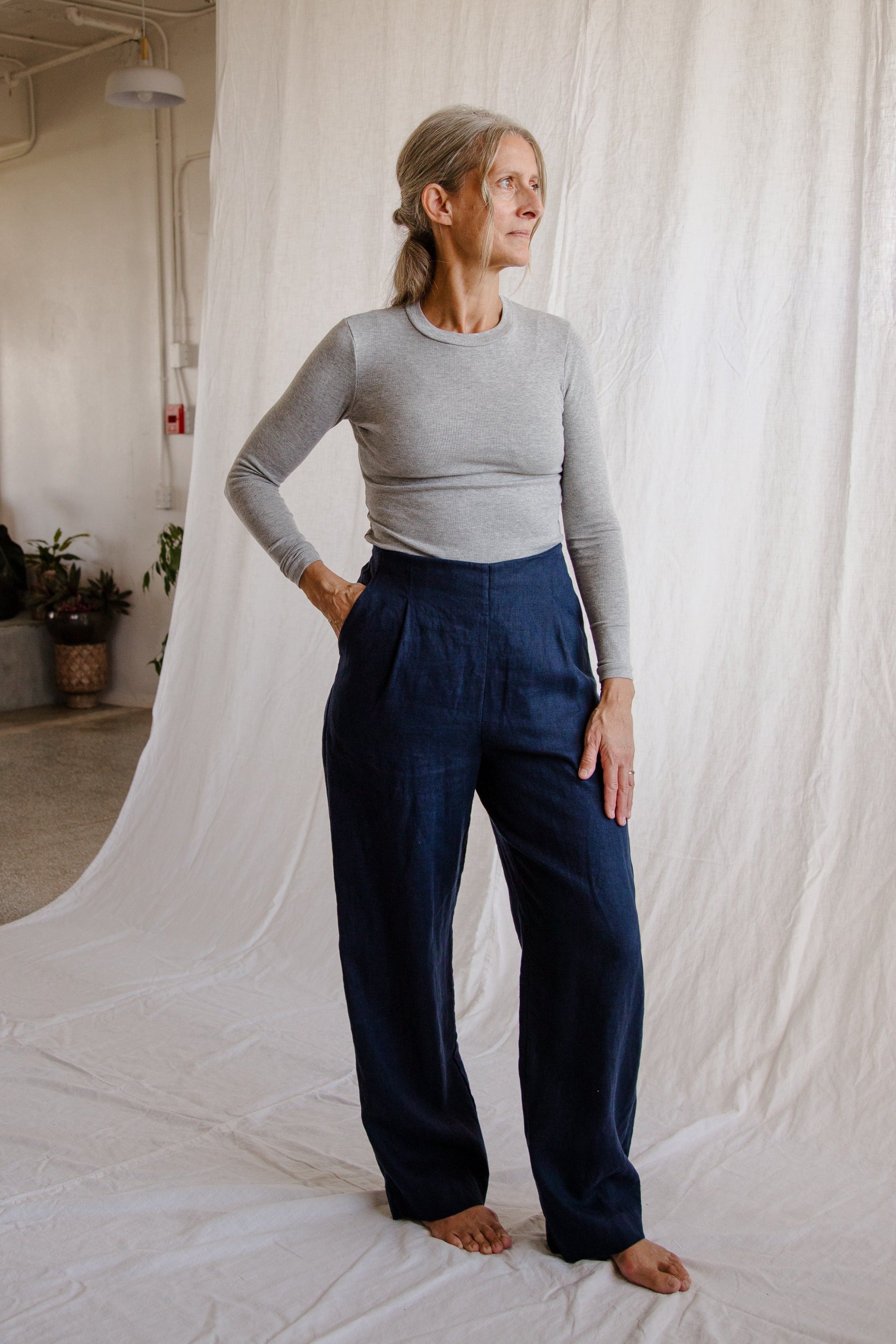 Wide Leg Slack - cedarandvine