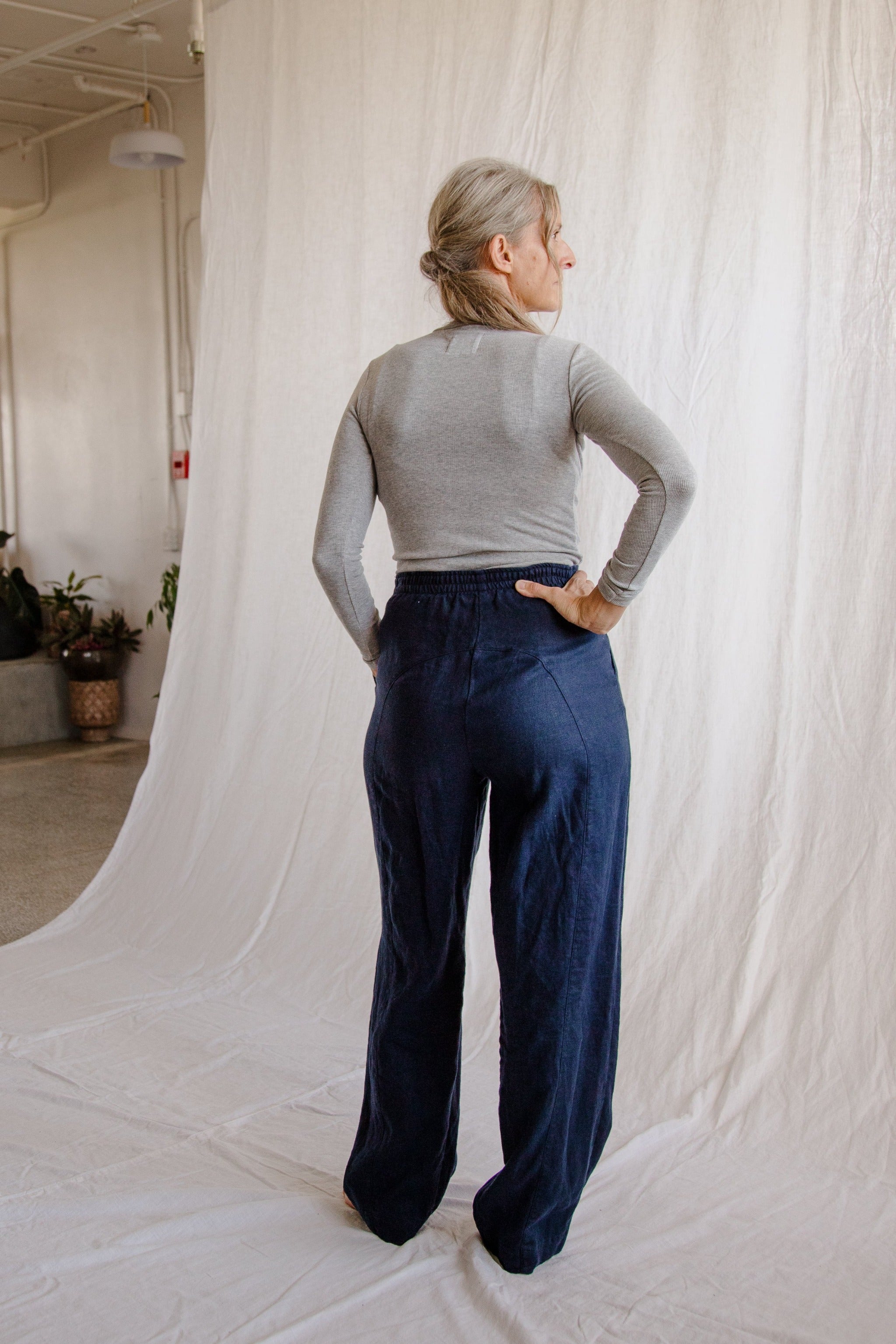 Wide Leg Slack - cedarandvine