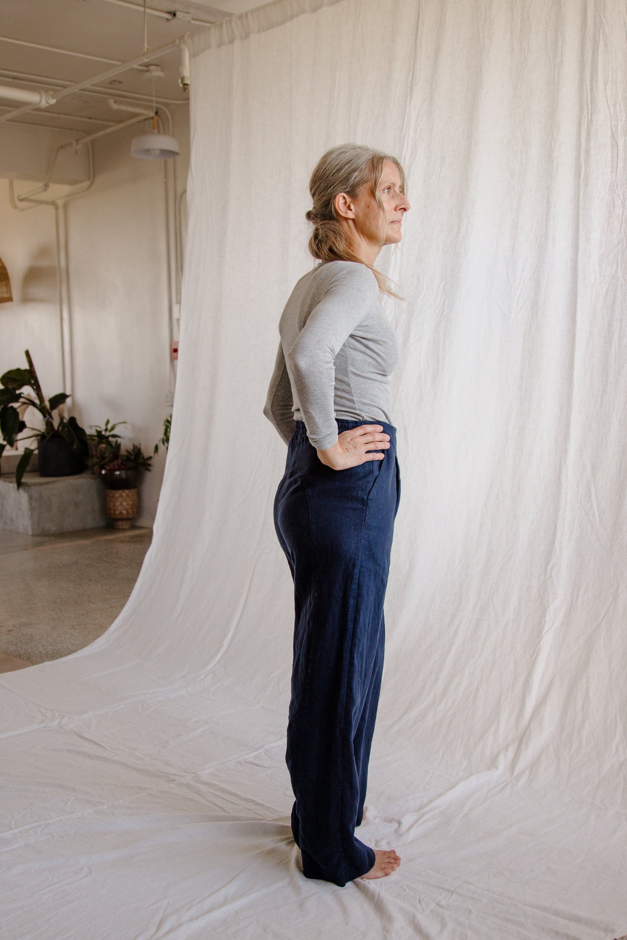 Wide Leg Slack - cedarandvine