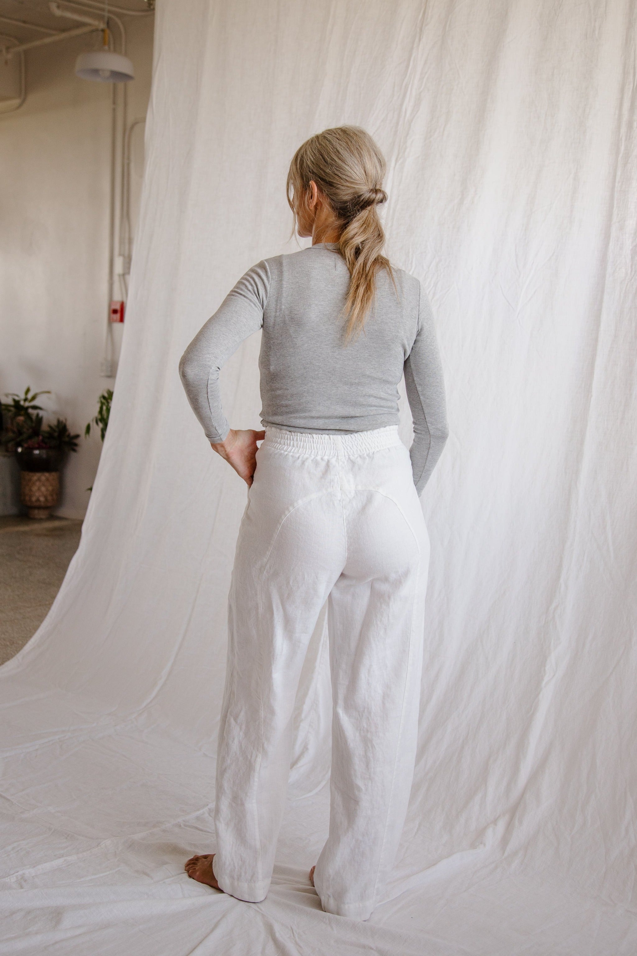 Wide Leg Slack - cedarandvine