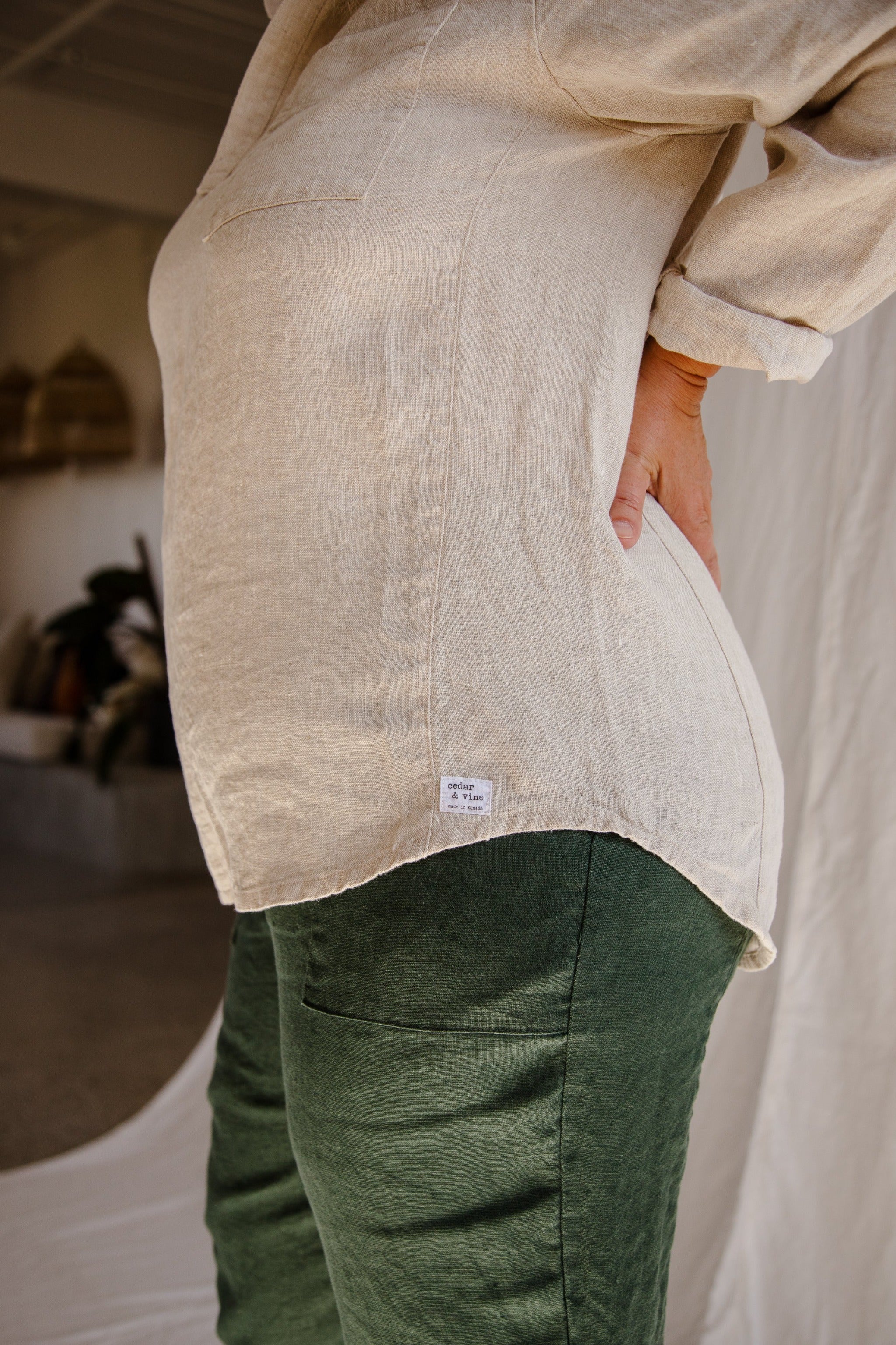 Linen Shirt - cedarandvine