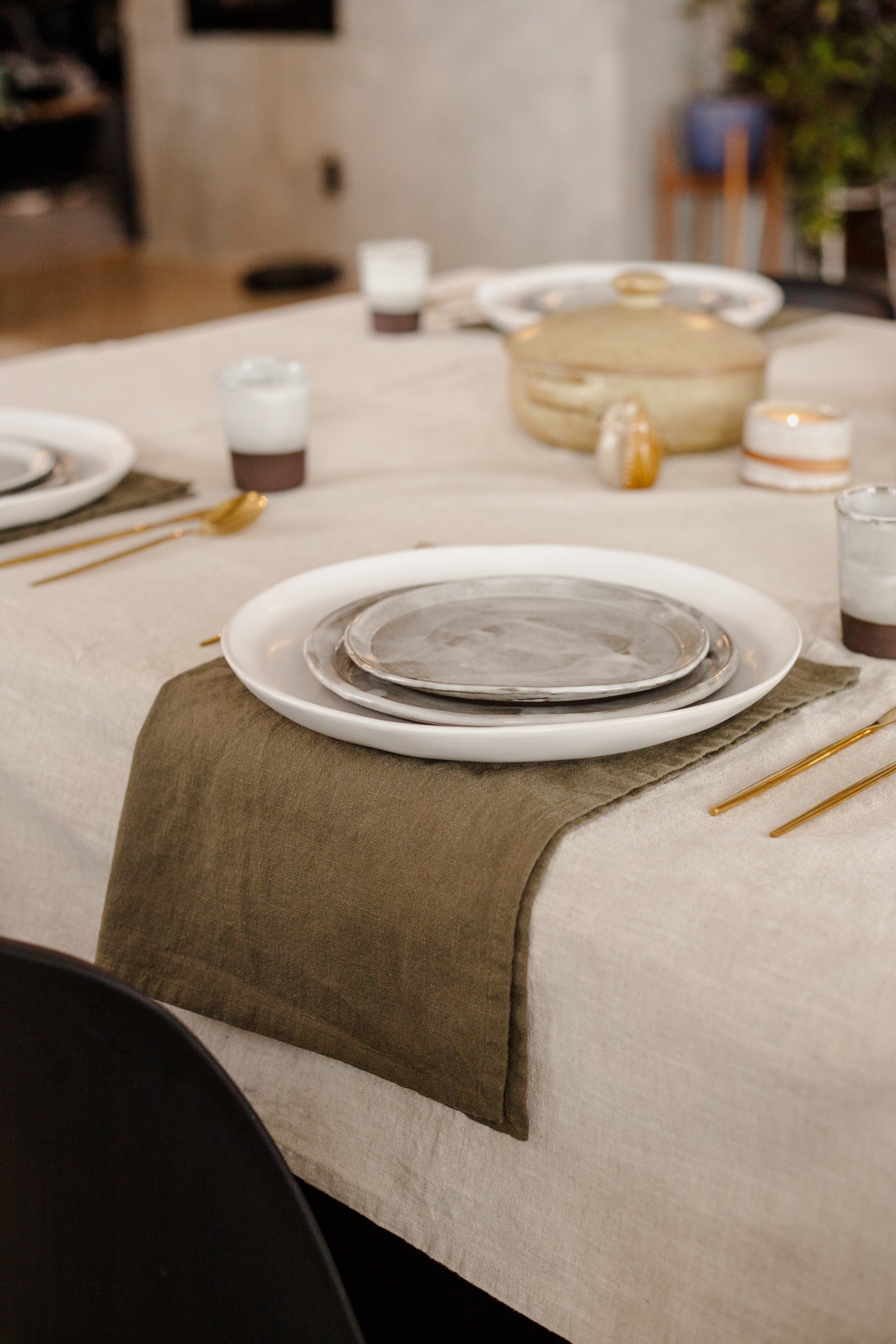 Linen Table Napkin - cedarandvine