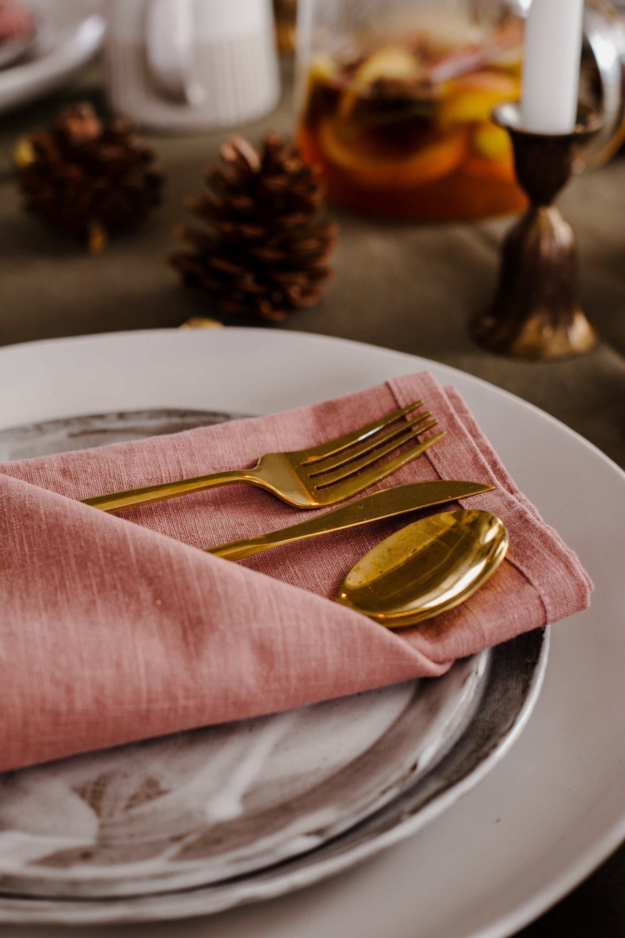 Linen Table Napkin - cedarandvine