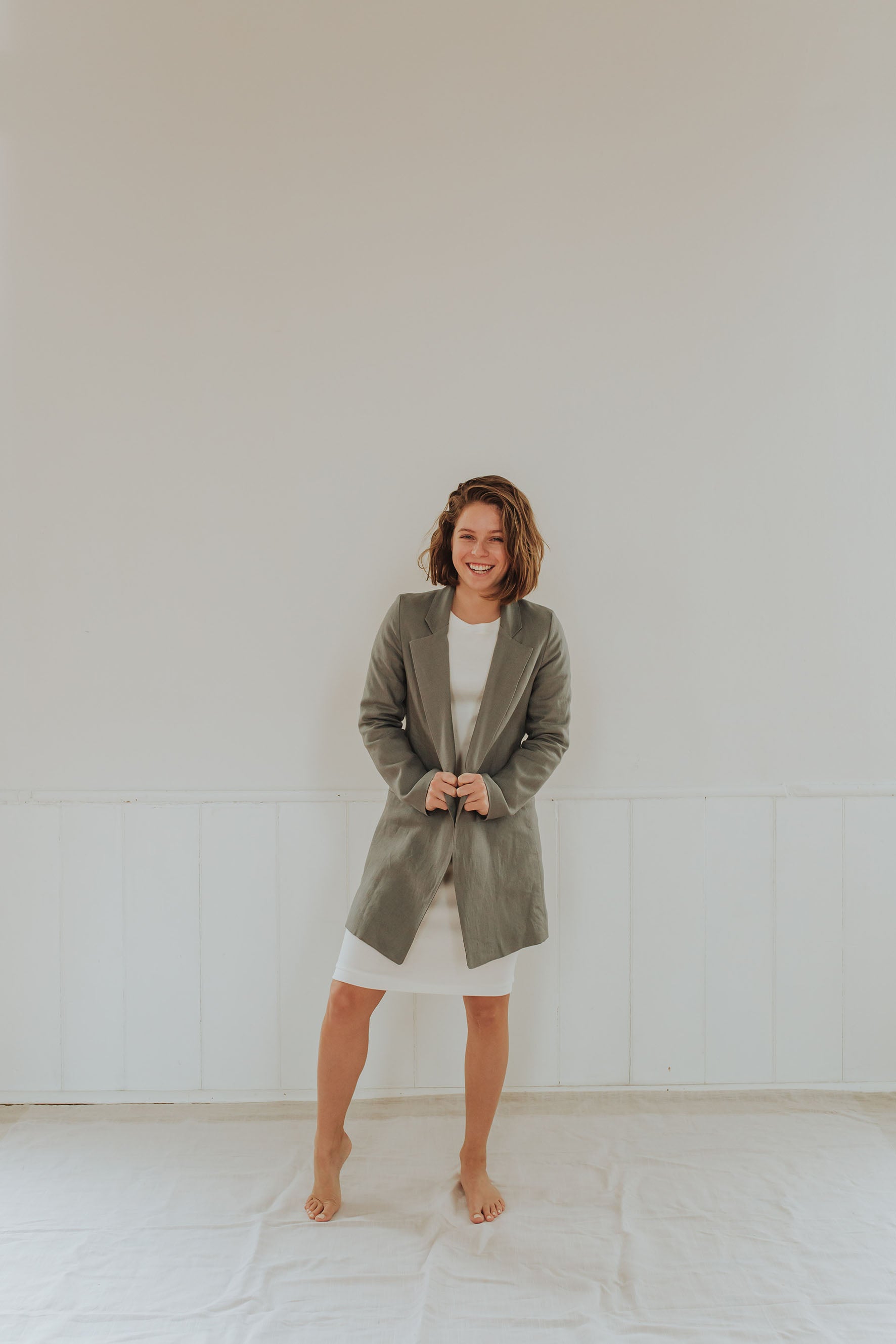 Linen Blazer - cedarandvine