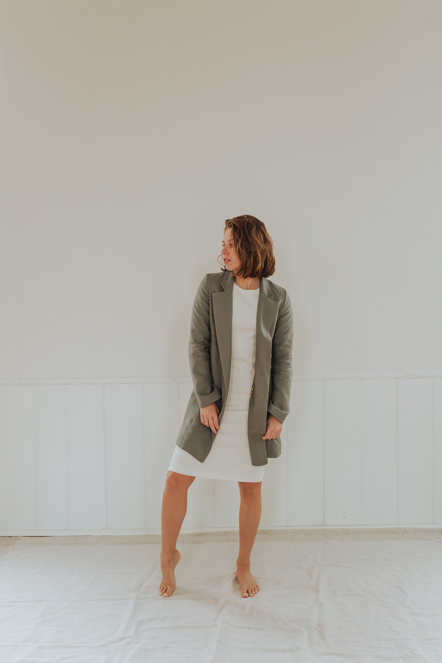 Linen Blazer - cedarandvine