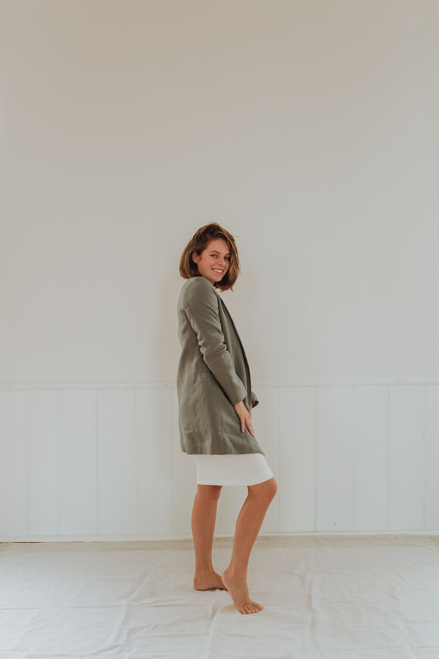 Linen Blazer - cedarandvine